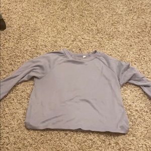 Purple Croptop from Pacsun